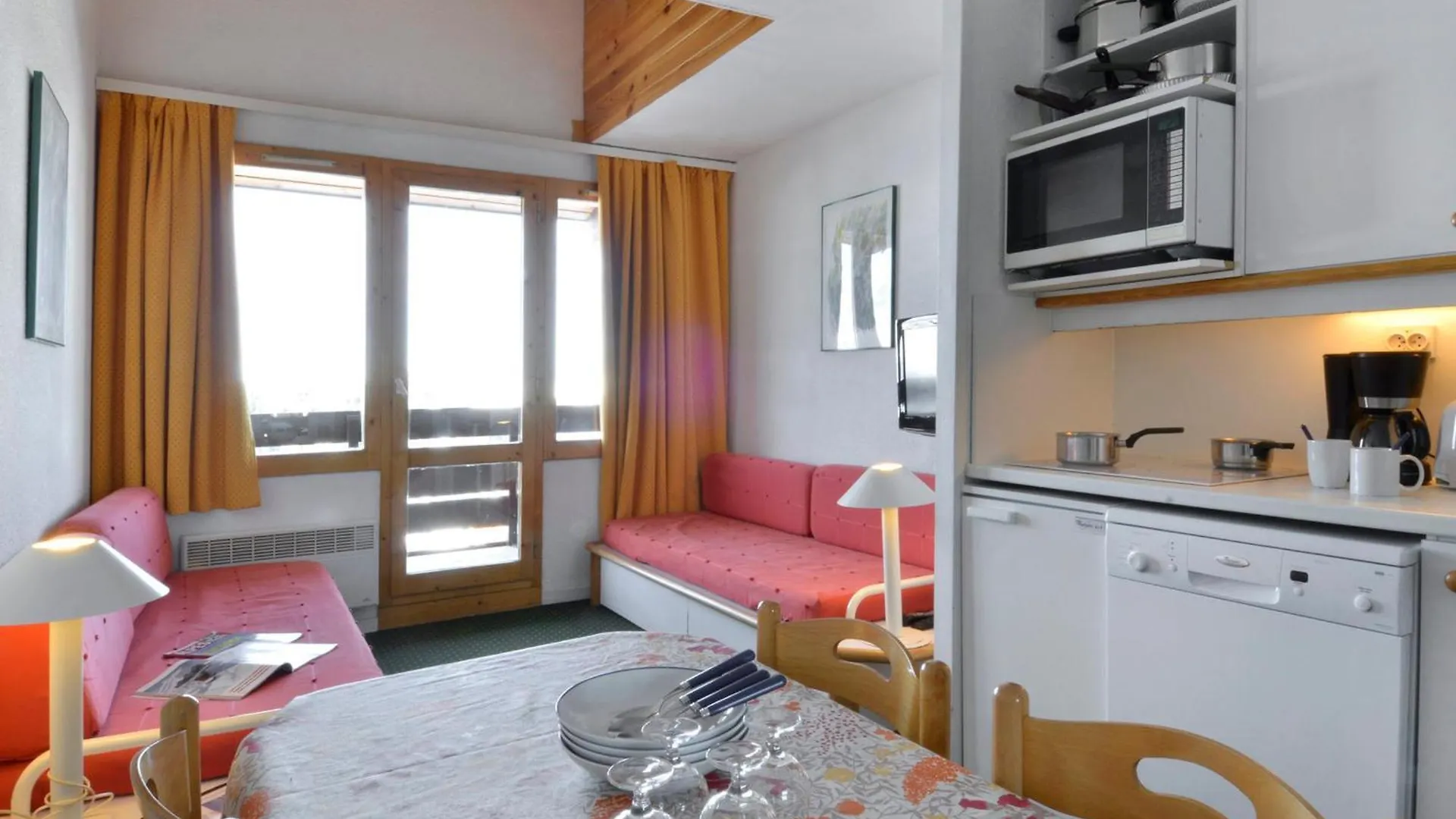 Appartement Skis Aux Pieds - 6 Pers - Balcon - Casier A Skis - Animaux Admis - Fr-1-181-2221 La Plagne-Tarentaise